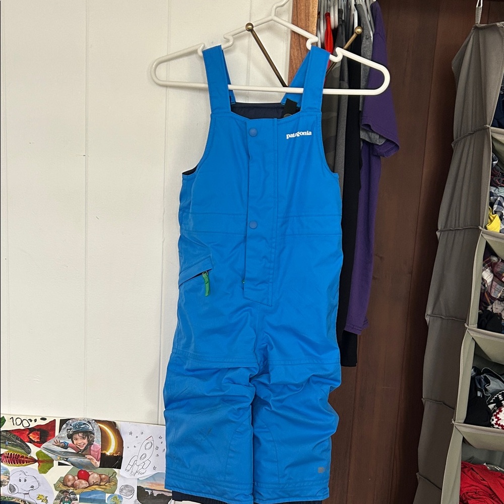 Patagonia Kids Vibrant Blue Snowsuit